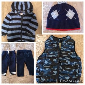 Fall wardrobe for toddler boy 12-24M